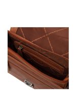 Chesterfield Lucca Δερμάτινη Ανδρική Τσάντα Ώμου / Χιαστί  Ταμπά