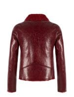 Urbancode London Jacket με Φερμουάρ Διπλής Όψης Cherry