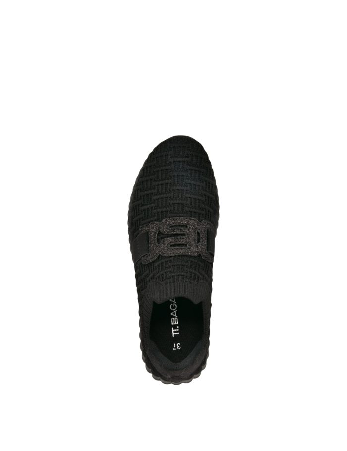 TT. Bagatt Πάνινα Sneakers Μαύρα