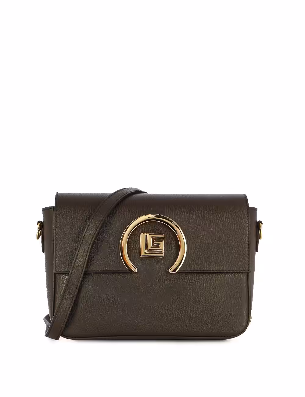 Guy Laroche 1415 Δερμάτινη Τσάντα Καφέ Guy Laroche 1415 Δερμάτινη Τσάντα Καφέ - Image 1