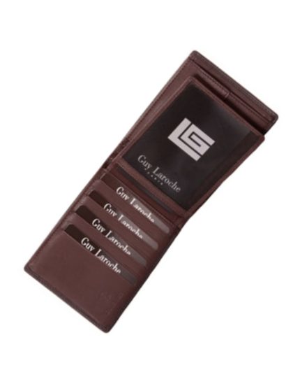 Guy Laroche 48301 Δερμάτινο Πορτοφόλι Καφέ