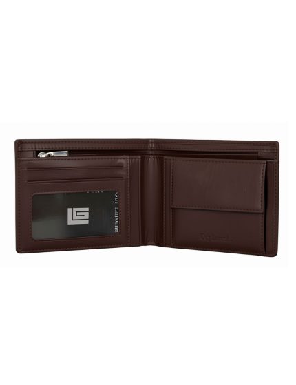 Guy Laroche 48503 Δερμάτινο Πορτοφόλι Καφέ