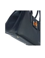 Guy Laroche 4042 Δερμάτινη Τσάντα Χειρός Μπλε - Image 5
