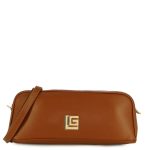 Guy Laroche 128 Δερμάτινη Τσάντα Ώμου Ταμπά