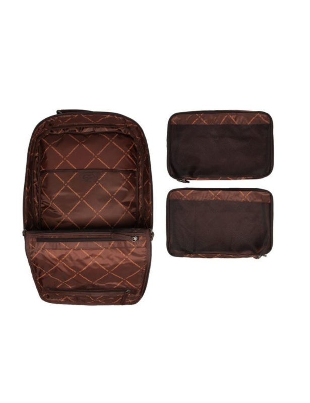 Chesterfield Jamaica Δερμάτινο Σακίδιο Πλάτης Καφέ