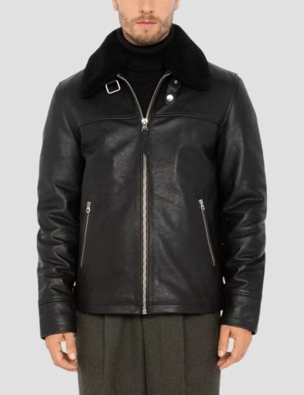 Schott N.Y.C. LCCLASSICZIP Δερμάτινο Μπουφάν Μαύρο