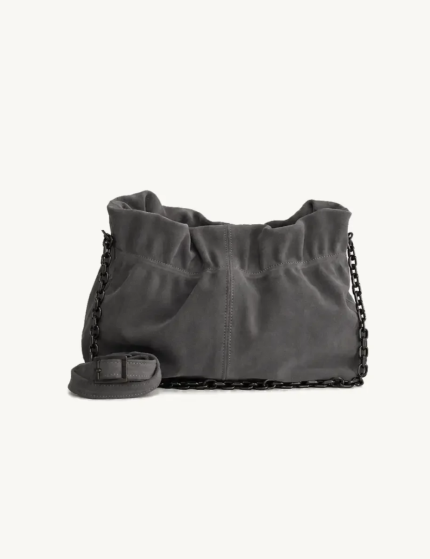 Bonendis Nefeli Bag Grey Suede