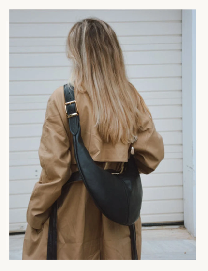 Bonendis Ariana Black Leather